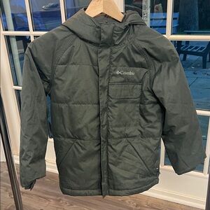 Columbia gray insulated kids jacket
